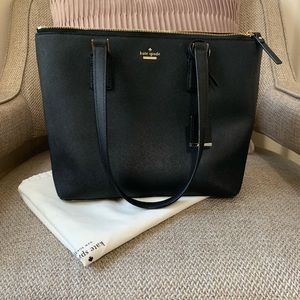 NWOT Kate Spade Black Tote